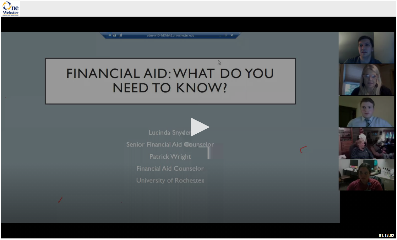 Financial Aid Video
