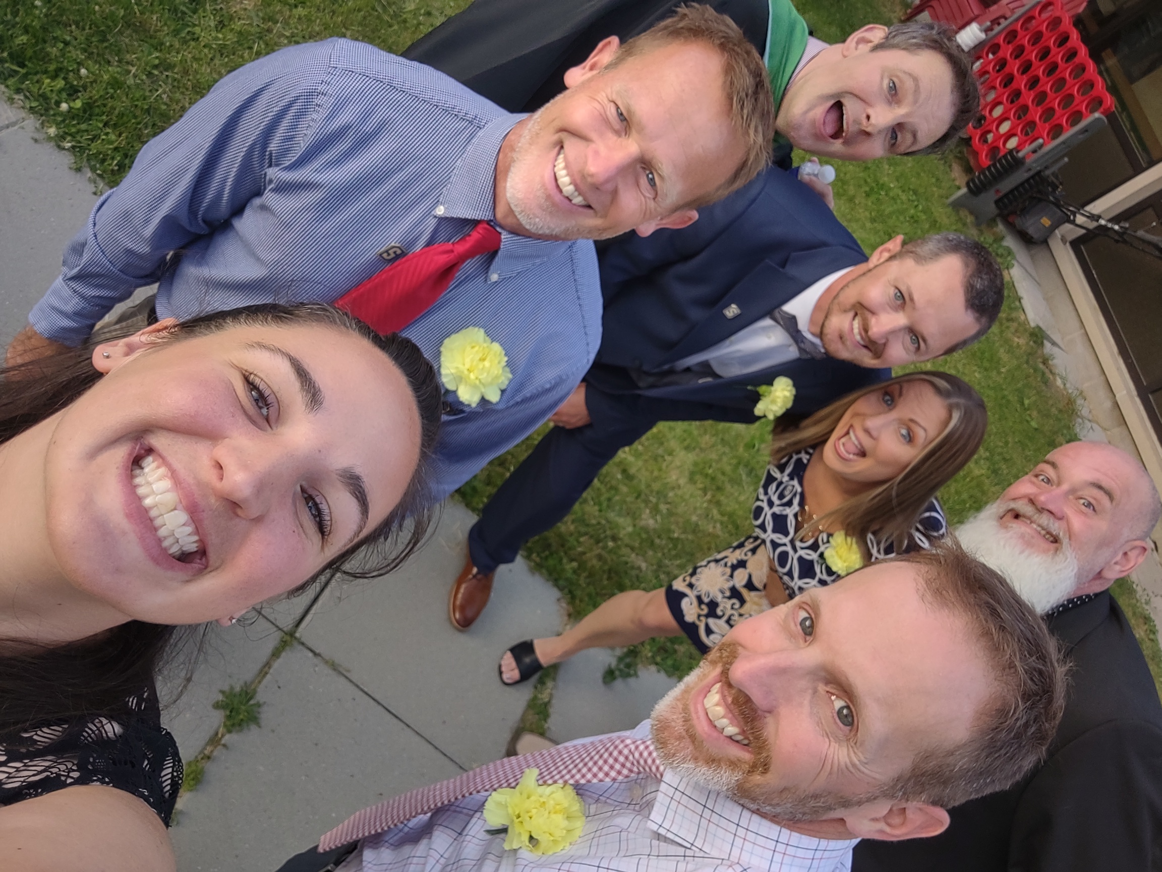 GOAL Staff smiling at camera in a selfie type picture