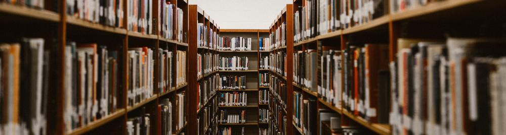 photo of book stacks