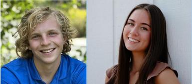 Brayden & Helene Named Outstanding Seniors