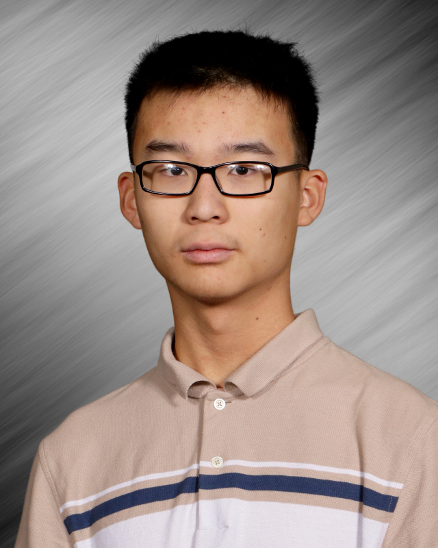 Teen wearing glasses