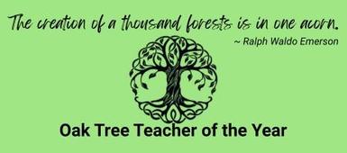 Pittman & Piwko as Win Oak Tree Award for Teaching Excellence
